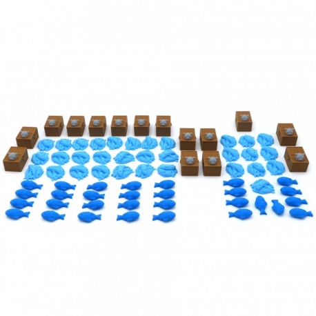Pack Completo para Isle of Cats - 77 Piezas