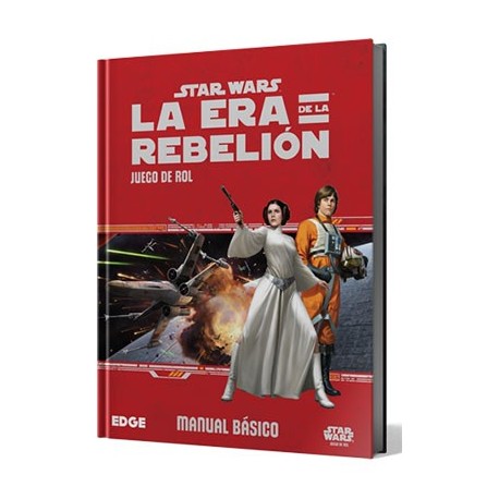 Star Wars: La Era De La Rebelion Manual Básico del juego de rol de la Saga. Hace mucho tiempo, en una galaxia muy, muy lejana...