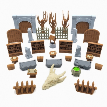 Scenery Pack for Descent: Legends of the Dark - 35 Pieces