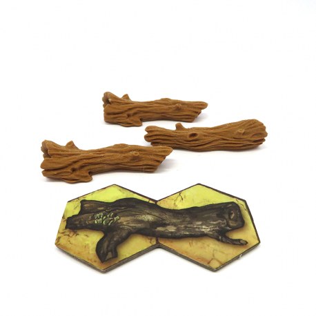 Troncos para Gloomhaven - 3 Piezas