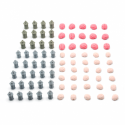 Madness and Survival Tokens for Kingdom Death: Monster - 82 Pieces