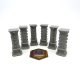 Stone Pillars for Gloomhaven - 6 Pieces