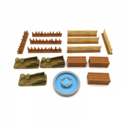 Terrain Tokens for Tides of War - LOTR: Journeys in Middle-earth - 20 Pieces