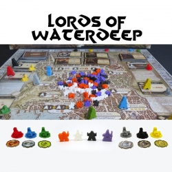 Pack Completo para Lords of Waterdeep - 154 piezas