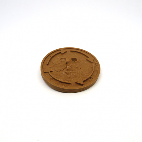 Starting Player / Draft Coin for Terraforming Mars - 1 Piece