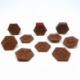 Special Brown Tiles for Terraforming Mars - 10 Pieces