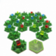 Losetas de Bosque para Terraforming Mars 25 Piezas