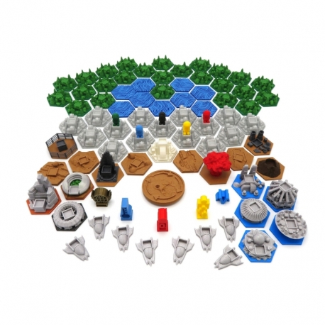 Pack Completo con Expansiones para Terraforming Mars - 87 Piezas