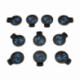 Bases Marcadoras de Heridas para Nemesis: Lockdown - 14 Piezas