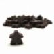 Settlers Meeples for Puerto Rico - 100 pieces