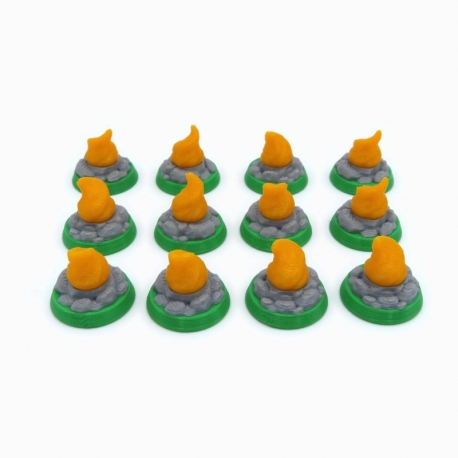 Tokens de Encuentro para Scythe - 12 piezas