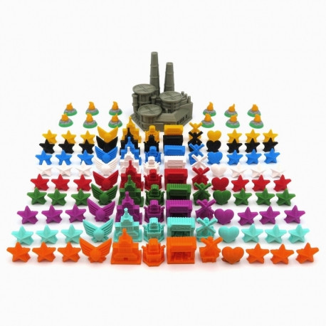 Pack Completo para Scythe - 121 piezas