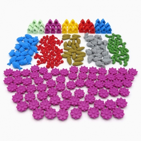 Pack Completo para Wingspan - 214 piezas