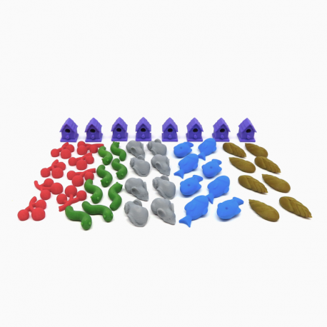 Tokens for the European Expansion - Wingspan - 48 pieces