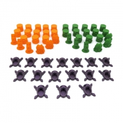 2 Player Pack for Jagged Earth - Spirit Island - 54 Pieces