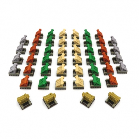 Pack para Ultimate Railroads - 48 Piezas