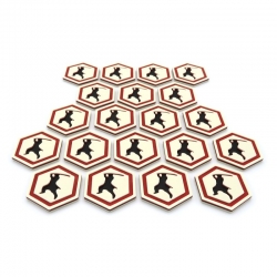 Ronin Tokens for Rising Sun - 20 Pieces