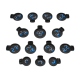 Bases Marcadoras de Heridas para Nemesis: Lockdown - 14 Piezas