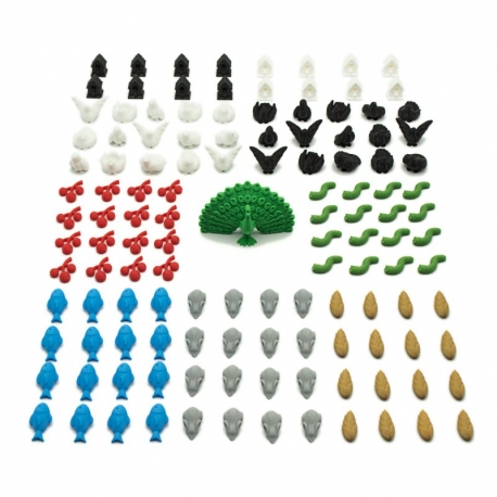 Pack para Wingspan Asia - 127 piezas