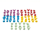 Multicolor Duet Birds for Wingspan Asia - 75 pieces