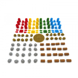 Complete Pack for Tzolk'in / Tzolkin - 117 Pieces