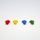 Pack of 4 Players for Tzolk'in / Tzolkin - 56 Pieces