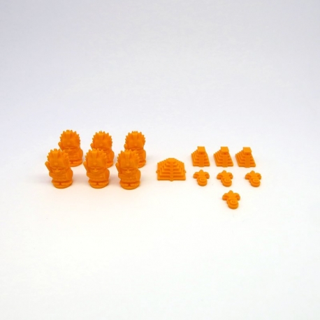 Fifth Player Pack Para Tzolk'in / Tzolkin - 14 Pieces