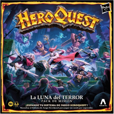 Rise Of The Dread Moon is an exciting new Quest Pack expansion for the Heroquest board game.