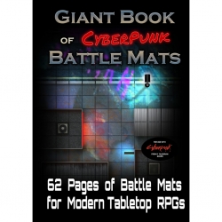 Giant Book of CyberPunk Battle Mats (Inglés)