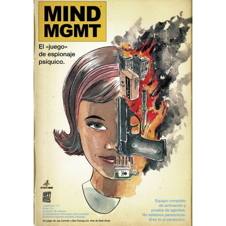 Mind MGMT table game from Maldito Games