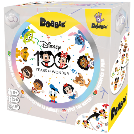 Dobble Disney 100th Anniversary card game from Zygomatic