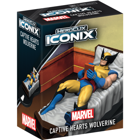 Marvel HeroClix Iconix: Captive Hearts Wolverine (Inglés)