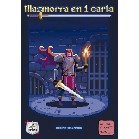 Juego de cartas Mazmorra en 1 carta de Maldito Games