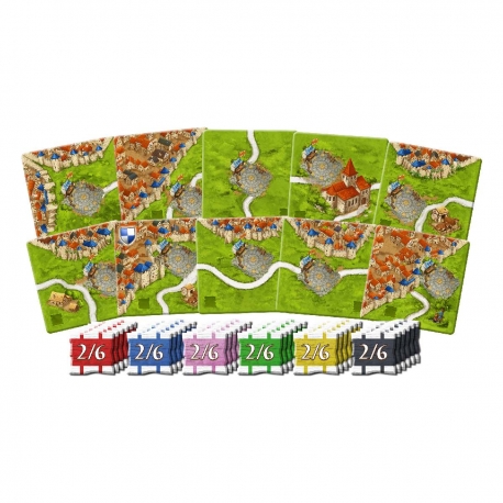 Mini expansion The Bets of the board game Carcassonne from Devir