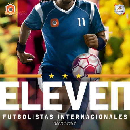 Expansión Futbolistas internacionales del juego de mesa Eleven de Maldito Games