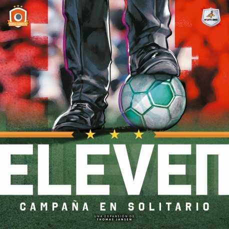 Solo Campaign expansion of the board game Eleven from Maldito Games