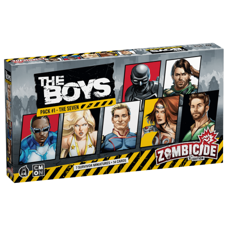 Zombicide: 2nd Edition The Boys Pack 1: The Seven from CMON