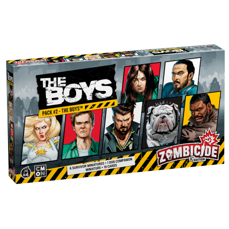 Expansión Juego Zombicide: 2nd Edition The Boys Pack #2: The Boys de CMON