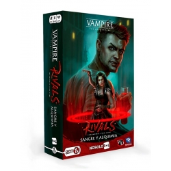 Expansión Vampire The Masquerade Rivals Sangre y Alquimia del juego de mesa