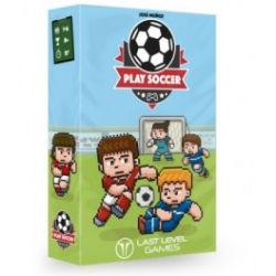 Play Soccer es un divertido y sencillo juego de cartas inspirado en videojuegos y cromos de fútbol.