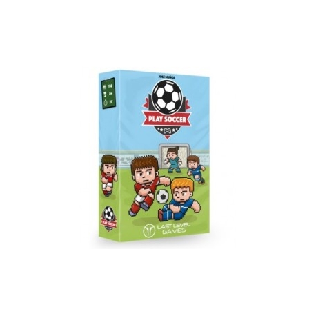 Play Soccer es un divertido y sencillo juego de cartas inspirado en videojuegos y cromos de fútbol.