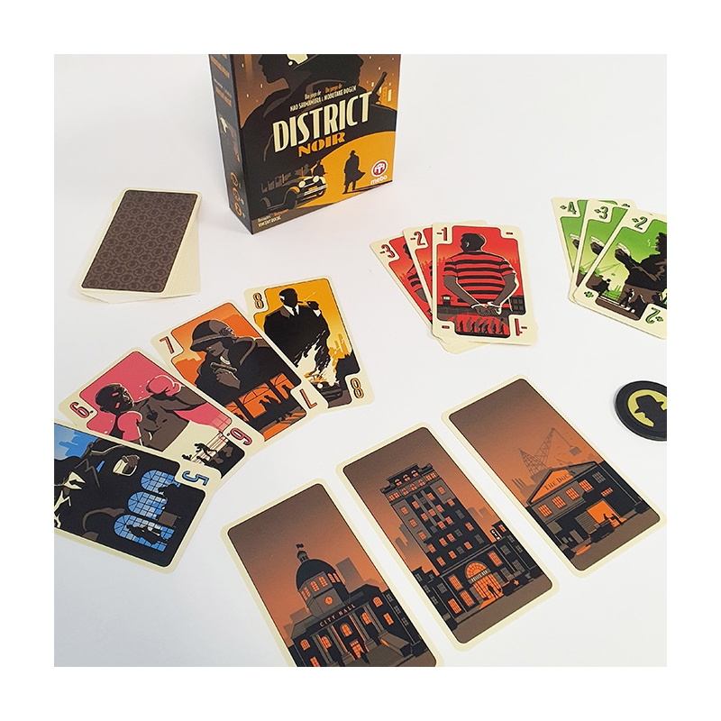 Buy District Noir board game from Mebo Games