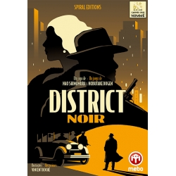 District Noir board game from Mebo Games
