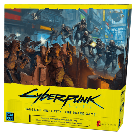 Board Game Cyberpunk 2077: Gangs of Night City by CMON