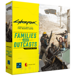 Board Game Cyberpunk 2077: Families and Outcasts by CMON