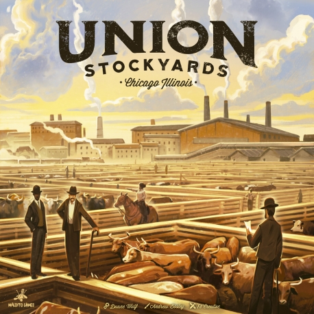 In Union Stockyards you take on the role of one of the five big meat processors