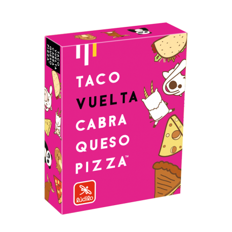 Juego de cartas Taco, Vuelta, Cabra, Queso, Pizza de Ludilo