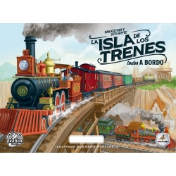Juego de cartas La Isla de los Trenes: Todos a bordo de Maldito Games