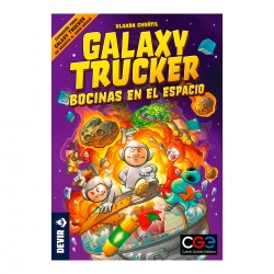 Bocinas en el Espacio es una expansión para el juego de mesa Galaxy Trucker de Devir