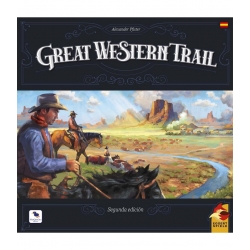 Juego de mesa Great Western Trail Segunda Edición de la editorial MasQueOca